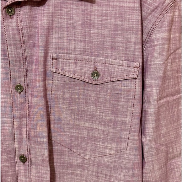 Calvin Klein Jeans Men's Button Down Shirt Size XL Long Sleeve Pockets - Picture 2 of 7